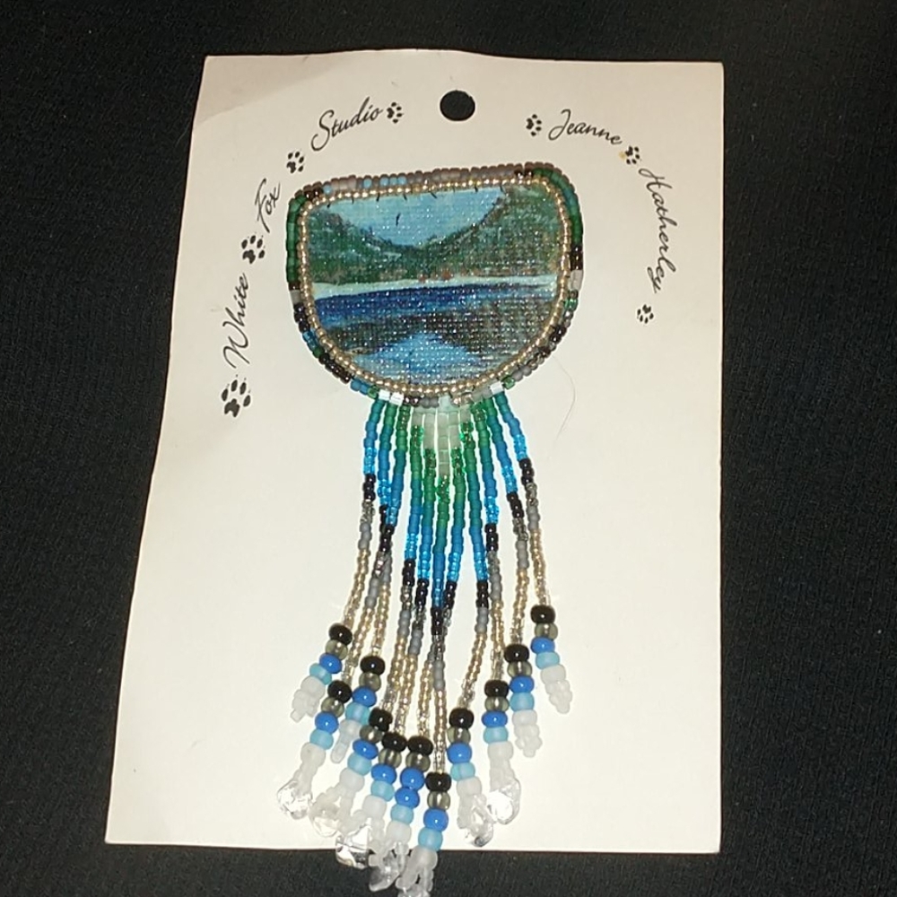 Native American brooch